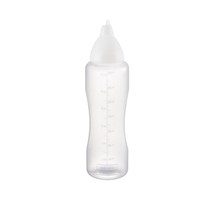 Transparent Anti-Drip Squeeze Bottle 700ml with Measurement Marks | Araven