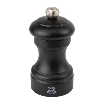 Peugeot Bistro Black Pepper Mill 10 cm with Stainless Steel Mechanism