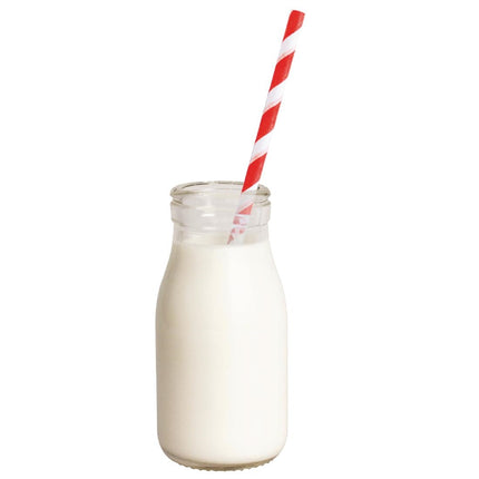 Glass Mini Milk Bottles 20cl | Olympia | 12 Pieces 4