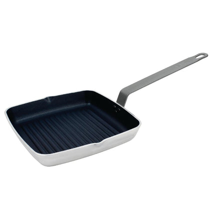 Aluminium Non-Stick Ribbed Grill Pan 24cm | Vogue 6