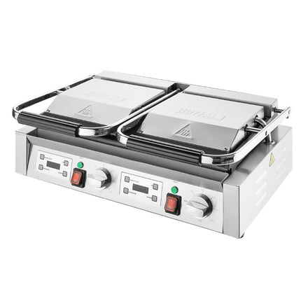 Double Contact Grill with Flat & Ribbed Plates | Buffalo