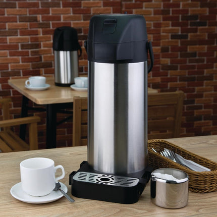 Pump Thermos Jug with Push Button | Olympia | 3L 5