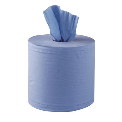 Jantex Blue 2-Ply Centrefeed Hand Towel Rolls 120m | 6 Rolls 2
