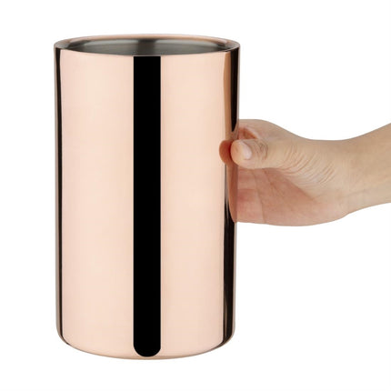 Double-Walled Copper Wine Cooler | Olympia 2