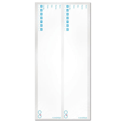 Reusable Blank Day Labels for Bottles | Puracycle | 25 Pieces 2