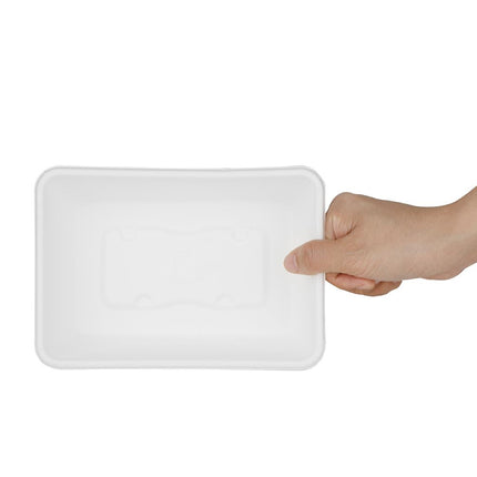 Compostable Bagasse Food Container Bases 650ml | Fiesta 5