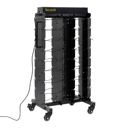 Wireless Charging Cart for 36 LED Table Lamps | Securit