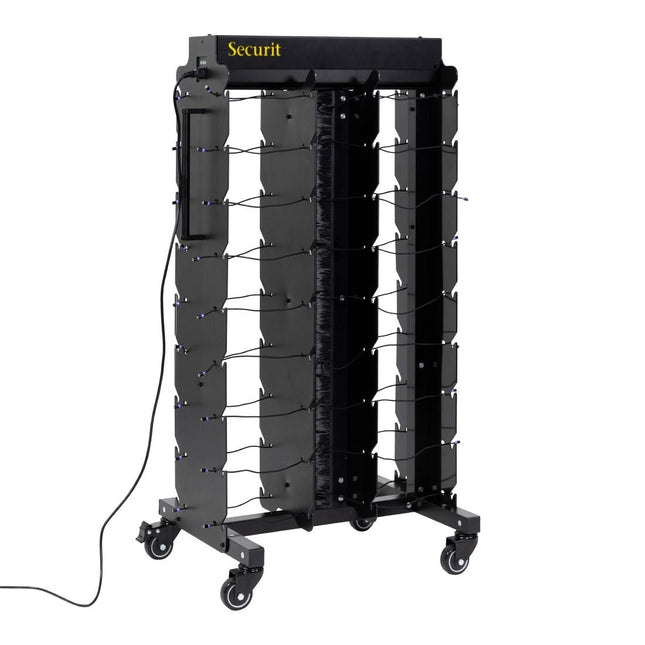 Wireless Charging Cart for 36 LED Table Lamps | Securit