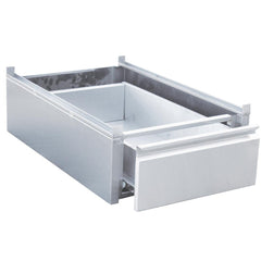 Stainless Steel Drawer for Underbuild | Gastro M | 19x40x58.5 cm