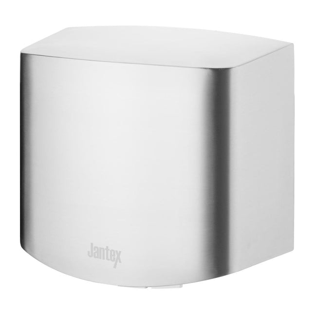 Brushed Stainless Steel Hand Dryer | Jantex 2