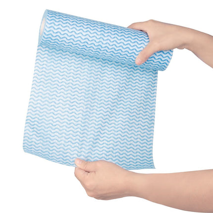 Non-Woven Cleaning Cloths Blue | Jantex | 100 Pieces | 25x33 cm 3