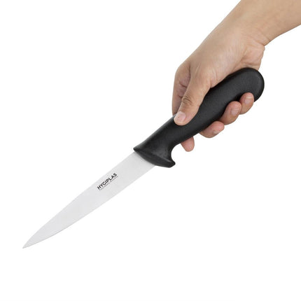 Fillet Knife 15cm Black Handle | Hygiplas 2