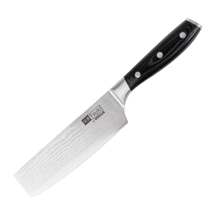 Vogue Tsuki Series 7 Japanese VG-10 Damascus Steel Cleaver 16cm