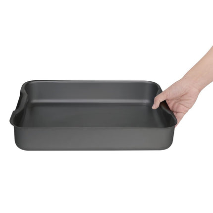 Aluminium Roasting Pan | Vogue | 370 x 265 mm 3