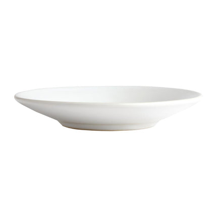 Olympia Café Espresso Saucers White Porcelain 3