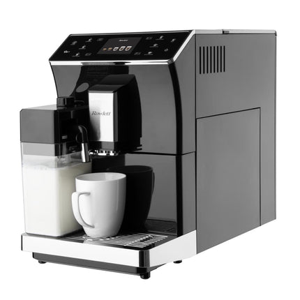 Bean to Cup Coffee Machine with Adjustable Grinder and Milk Container | Rowlett 4