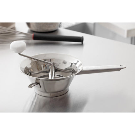 Stainless Steel Vegetable Strainer with 3 Interchangeable Sieves 8