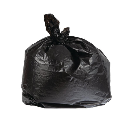 Heavy Duty Black Garbage Bags 70L | Jantex 6