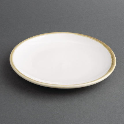 Kiln Chalk White Coupe Plates 178mm | Olympia 4