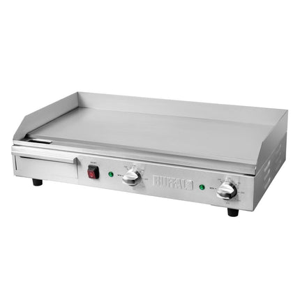Heavy-Duty Extra Wide Electric Griddle | Buffalo | 2900W | Steel Plate & Stainless Steel Body | 24 x 74.5 x 47 cm 4