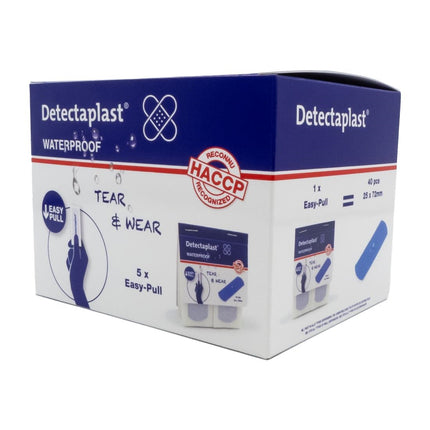 Waterproof Detectable Blue Plasters 25 x 72 mm | Detectaplast | 100 Pieces 4