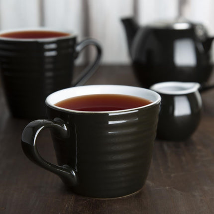 Olympia Cafe Aroma Black Mug 230ml - 6 Pieces 2