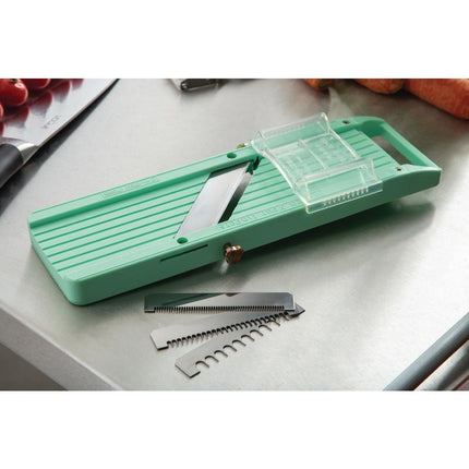 Japanese Mandoline Slicer with 3 Interchangeable Blades | Vogue 2