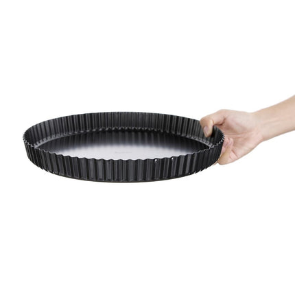 Non-Stick Quiche Pan with Removable Base 3.5 x 30cm | Vogue 2