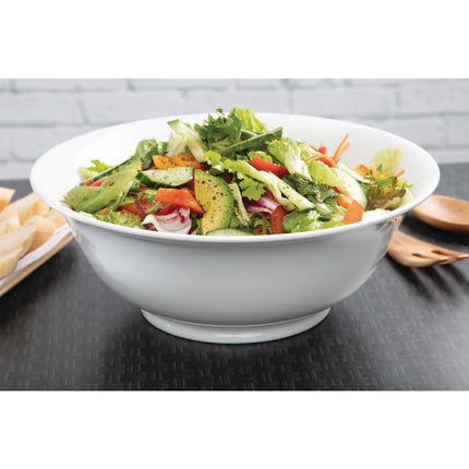White Porcelain Salad Bowl 33cm | Olympia Whiteware 7