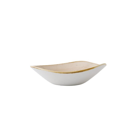 Stonecast Nutmeg Cream Lotus Bowl 22.9cm | Churchill 2