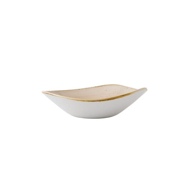 Stonecast Nutmeg Cream Lotus Bowl 22.9cm | Churchill 2