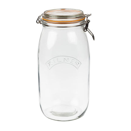 Kilner Glass Jar with Clip Lid 3L 2