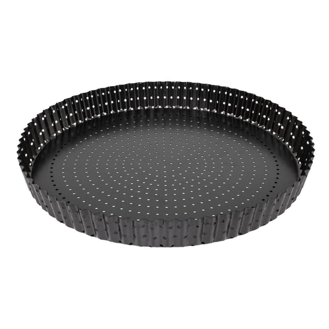 Crusty Bake Quiche Tin 300mm | Masterclass | Carbon Steel | Non-Stick
