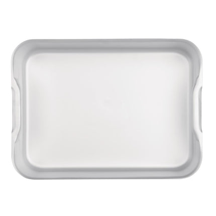 Extra Deep Aluminium Roasting Pan 100mm Depth with Integrated Handles | Vogue | 420mm 4
