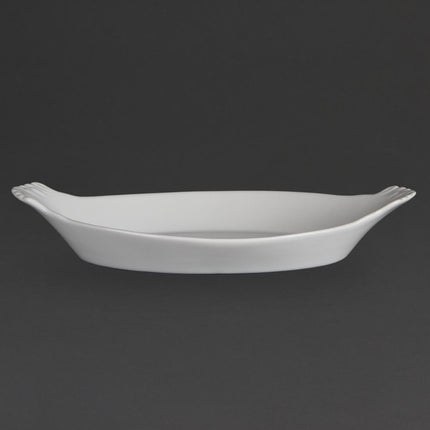 Oval Gratin Dishes 32x17.7cm | Olympia Whiteware 2
