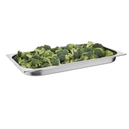 Stainless Steel Gastronorm Pan GN 1/1 40mm | Vogue 3
