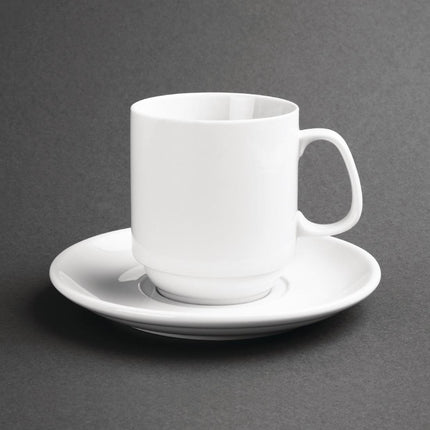 Stackable Mug 28.4cl | Olympia Whiteware | Set of 12 3