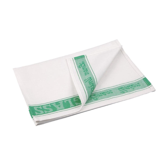 Half-Linen Glass Cloth | Vogue | 76 x 51 cm | Green