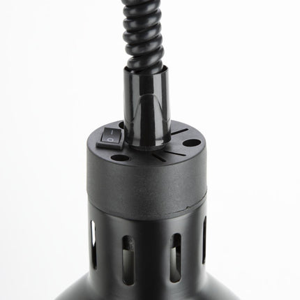 Adjustable Heat Lamp Matte Black | Buffalo 5