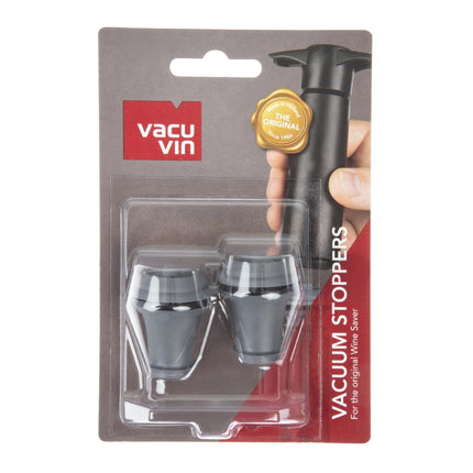 Wine Vacuum Replacement Stoppers | Vacu-Vin | 2 Pieces 7