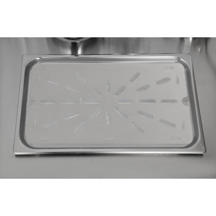 Vogue Polycarbonate Drain Boards for GN 1/1 Gastronorm Containers 6
