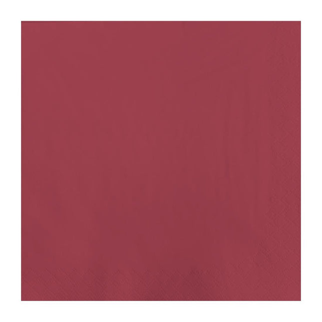 Bordeaux Professional Tissue Napkins 33x33cm | Fasana