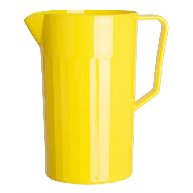 Polycarbonate Pouring Jug Yellow | Olympia Kristallon