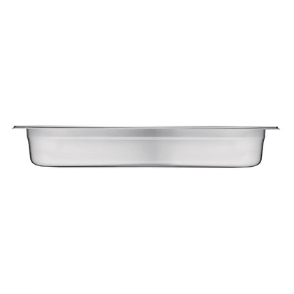 Stainless Steel GN 2/1 Container 100mm Depth | Vogue 6