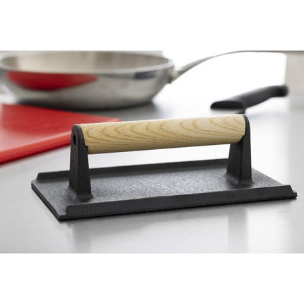 Deglon Sabatier Meat Press for Faster Grilling 6