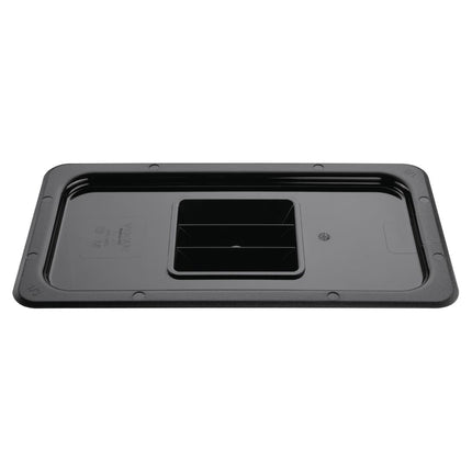 Polycarbonate Black Lid GN 1/3 | Vogue