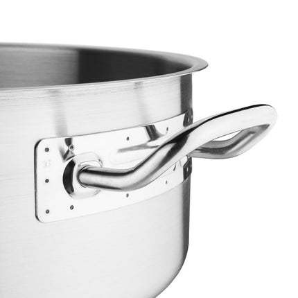 Stainless Steel Induction Cooking Pot 36cm 13L | Vogue 3