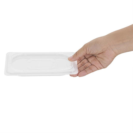 Polypropylene Gastronorm Lid 1/9 | Nisbets Essentials 3