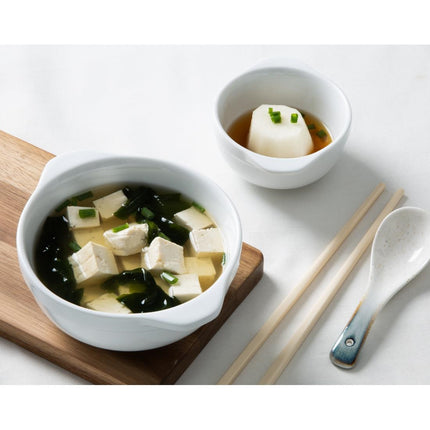 Whiteware Bowls with Handles 640ml | Olympia | Set of 4 3