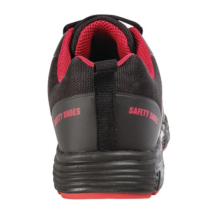 Slipbuster Mesh Slip-Resistant Safety Shoes Black Size 39 5